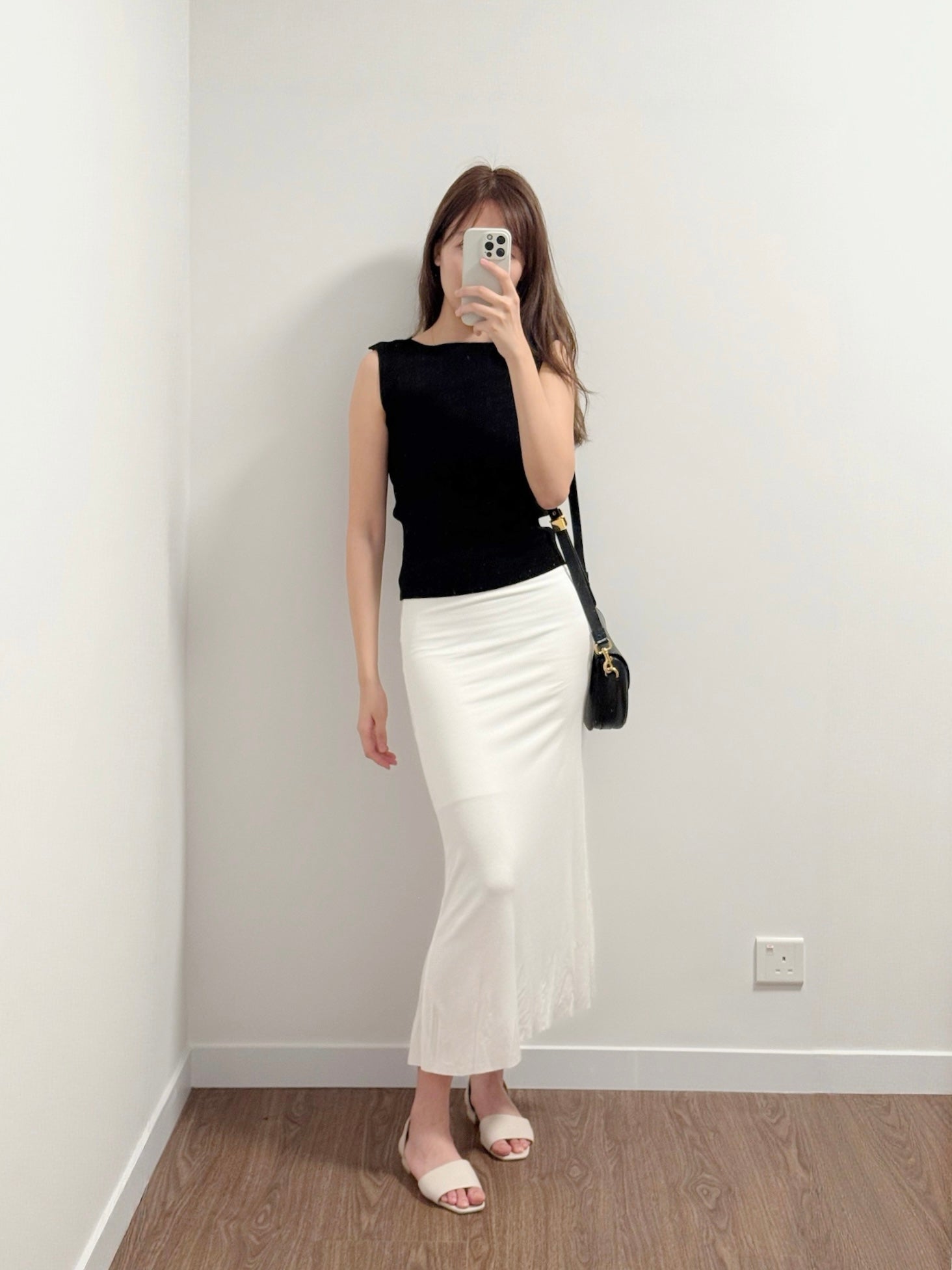 The Boat Rib Tank｜坑紋船領針織背心