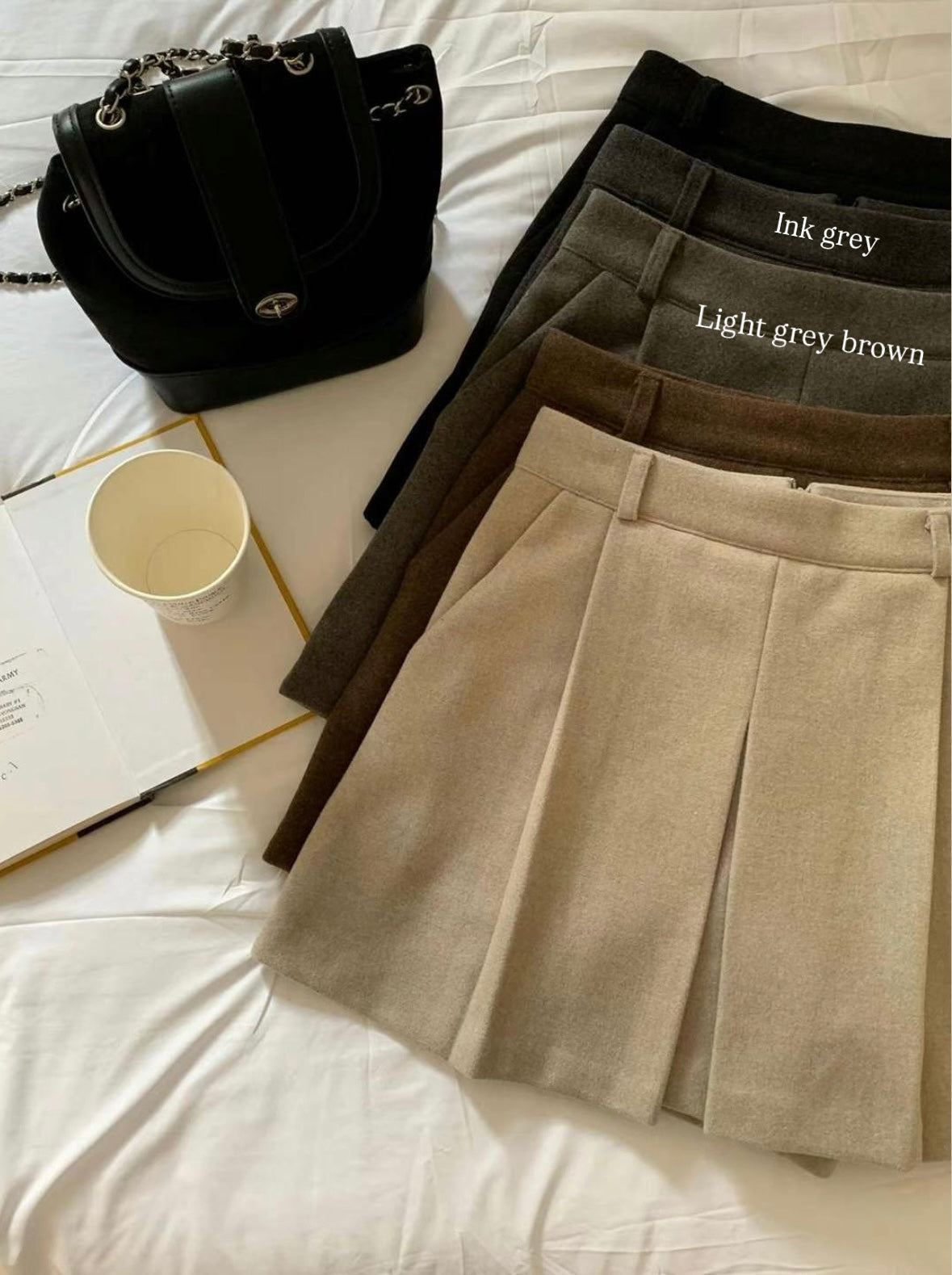 秋冬超高質 Wool Skirt Pants !!