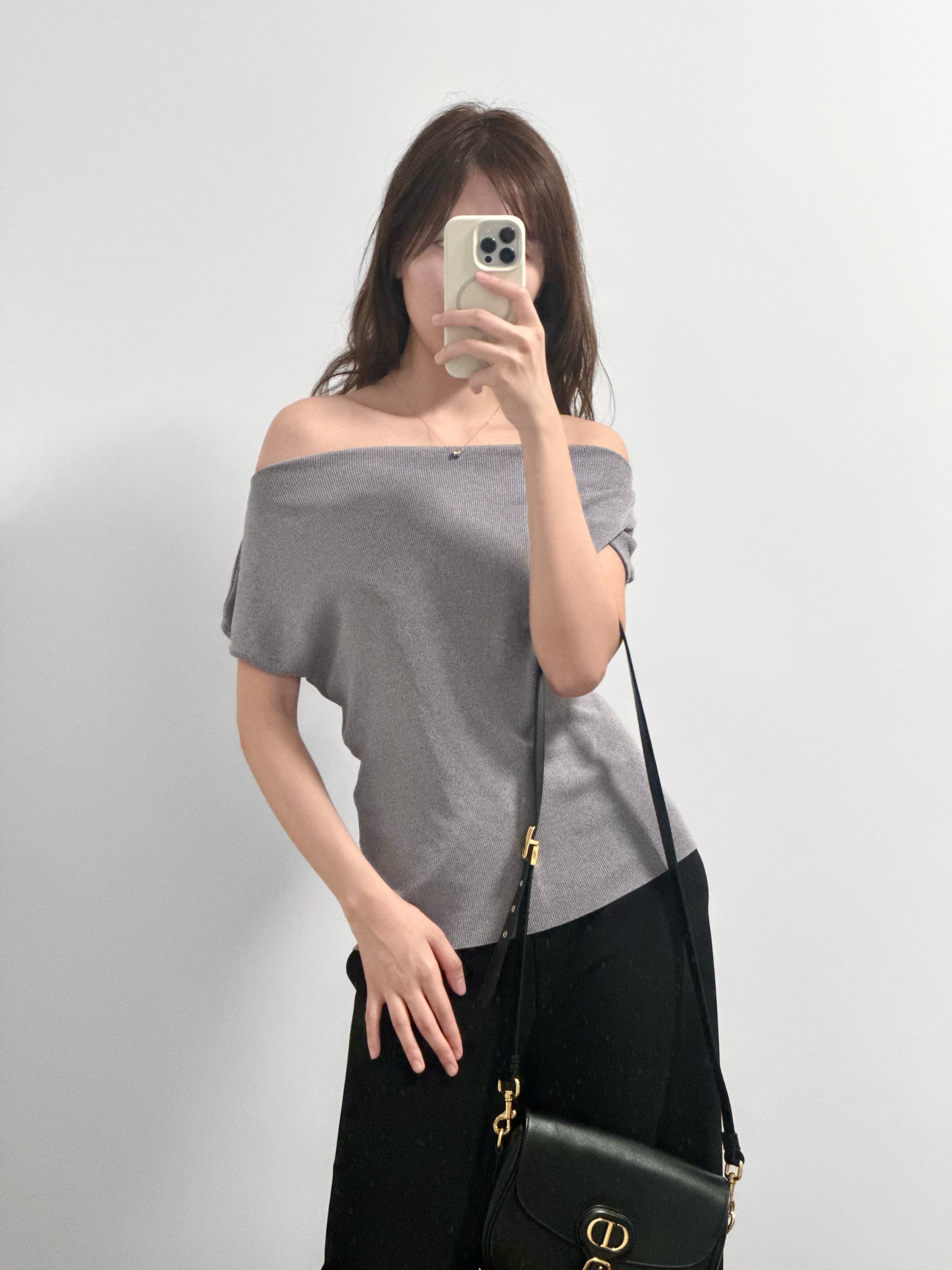 «Premium» The 3-Way Grace Knit｜三穿垂領柔感針織上衣