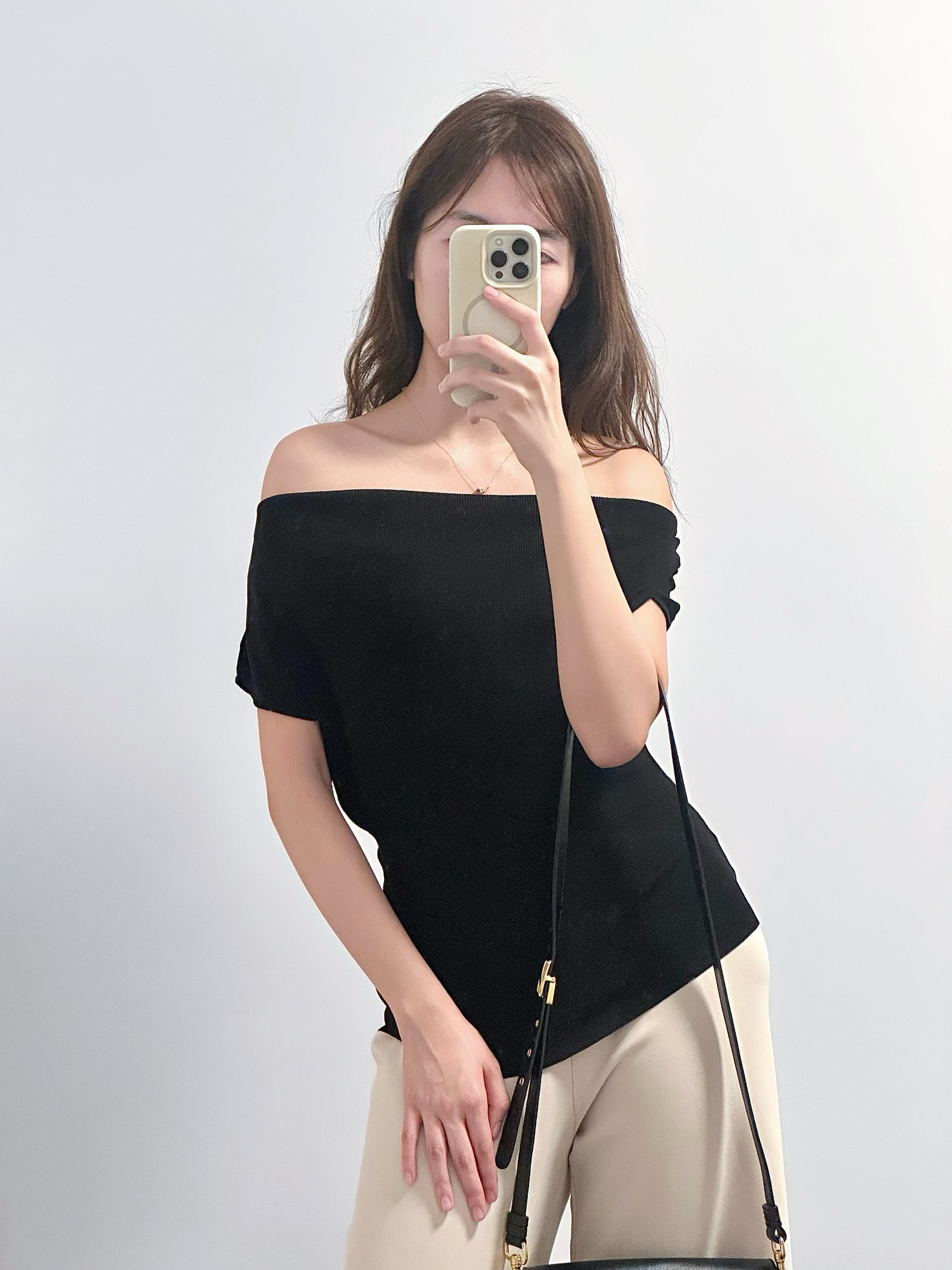 «Premium» The 3-Way Grace Knit｜三穿垂領柔感針織上衣