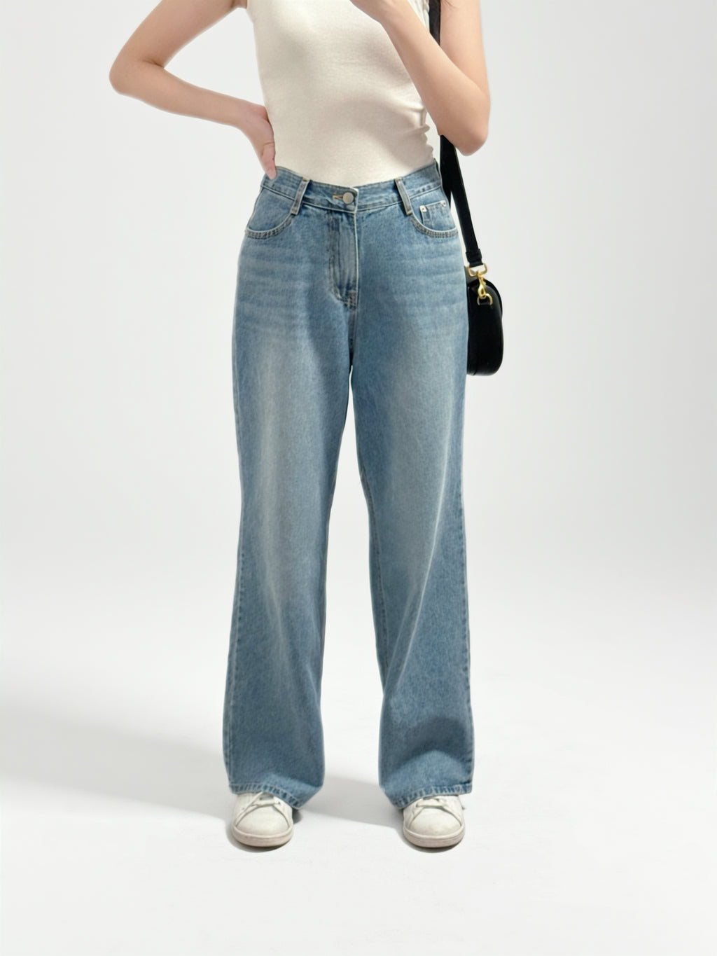 «Premium» The Chill Straight Jeans｜經典水洗闊腳牛仔褲
