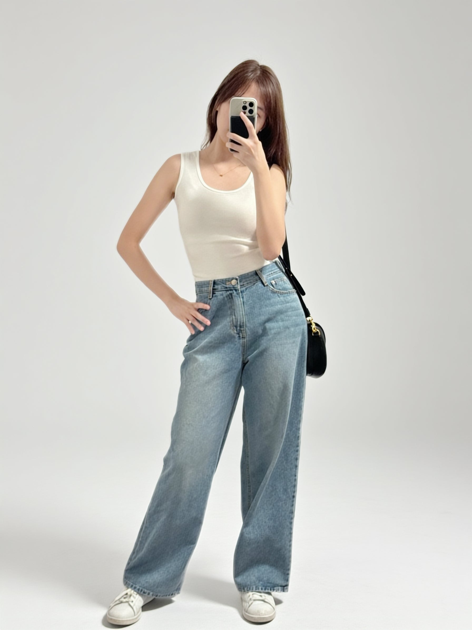 «Premium» The Chill Straight Jeans｜經典水洗闊腳牛仔褲