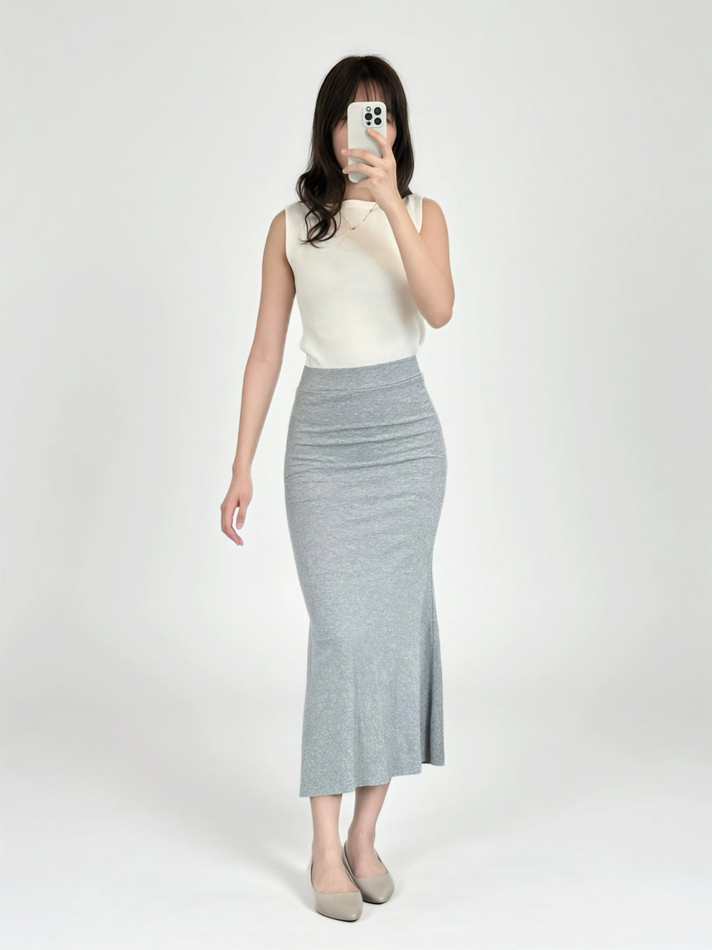 The Body Curve Skirt｜性感貼身魚尾長裙