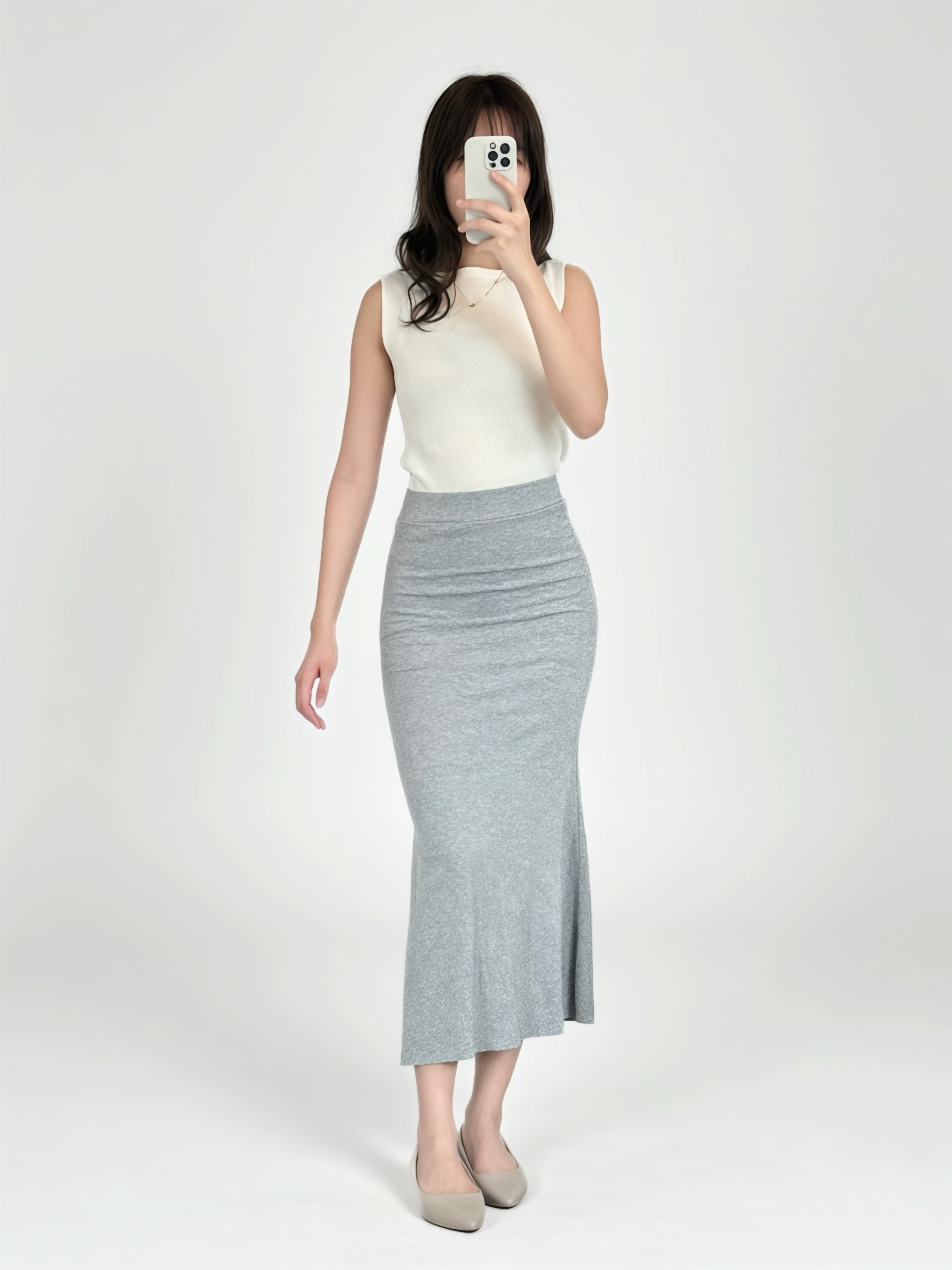 The Body Curve Skirt｜性感貼身魚尾長裙