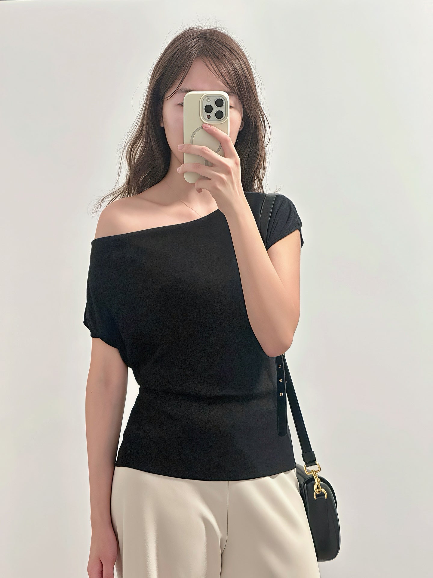 «Premium» The 3-Way Grace Knit｜三穿垂領柔感針織上衣