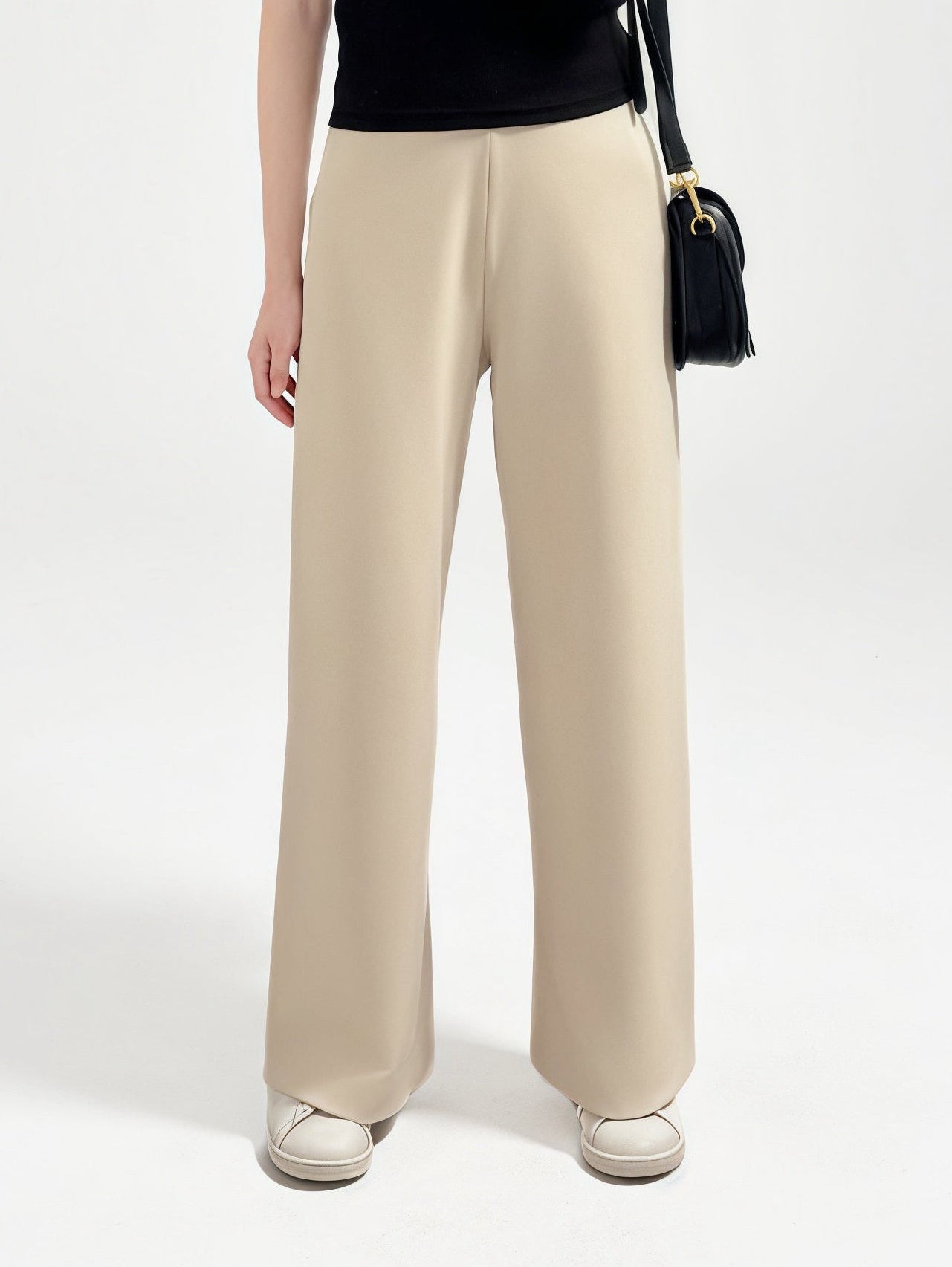 «Premium» The Muse Pants｜免燙 修飾腳型 高腰垂墜闊腿神褲