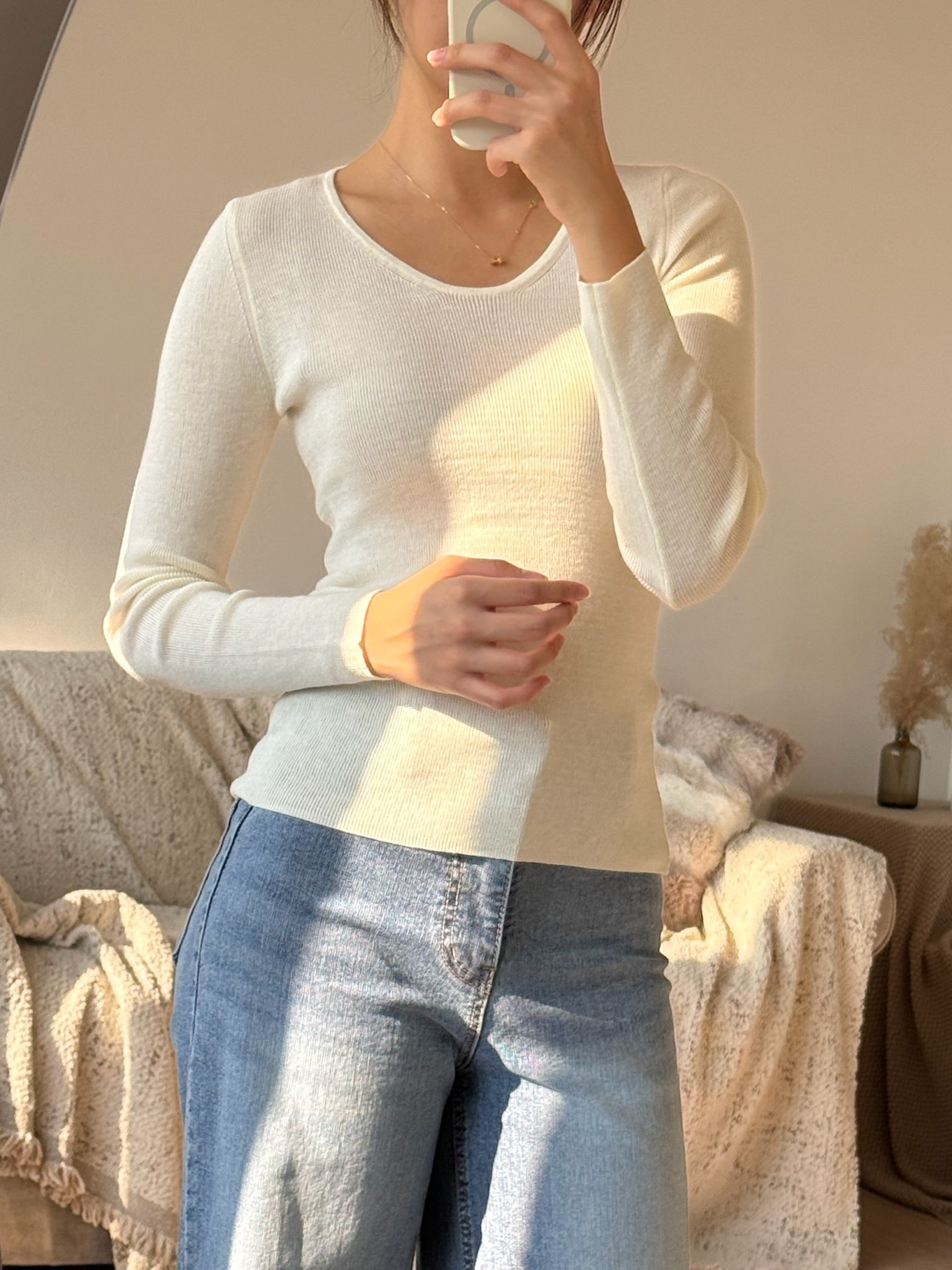 店主推薦！日常必備搭配 6%Wool Soft Flex Daily Knit