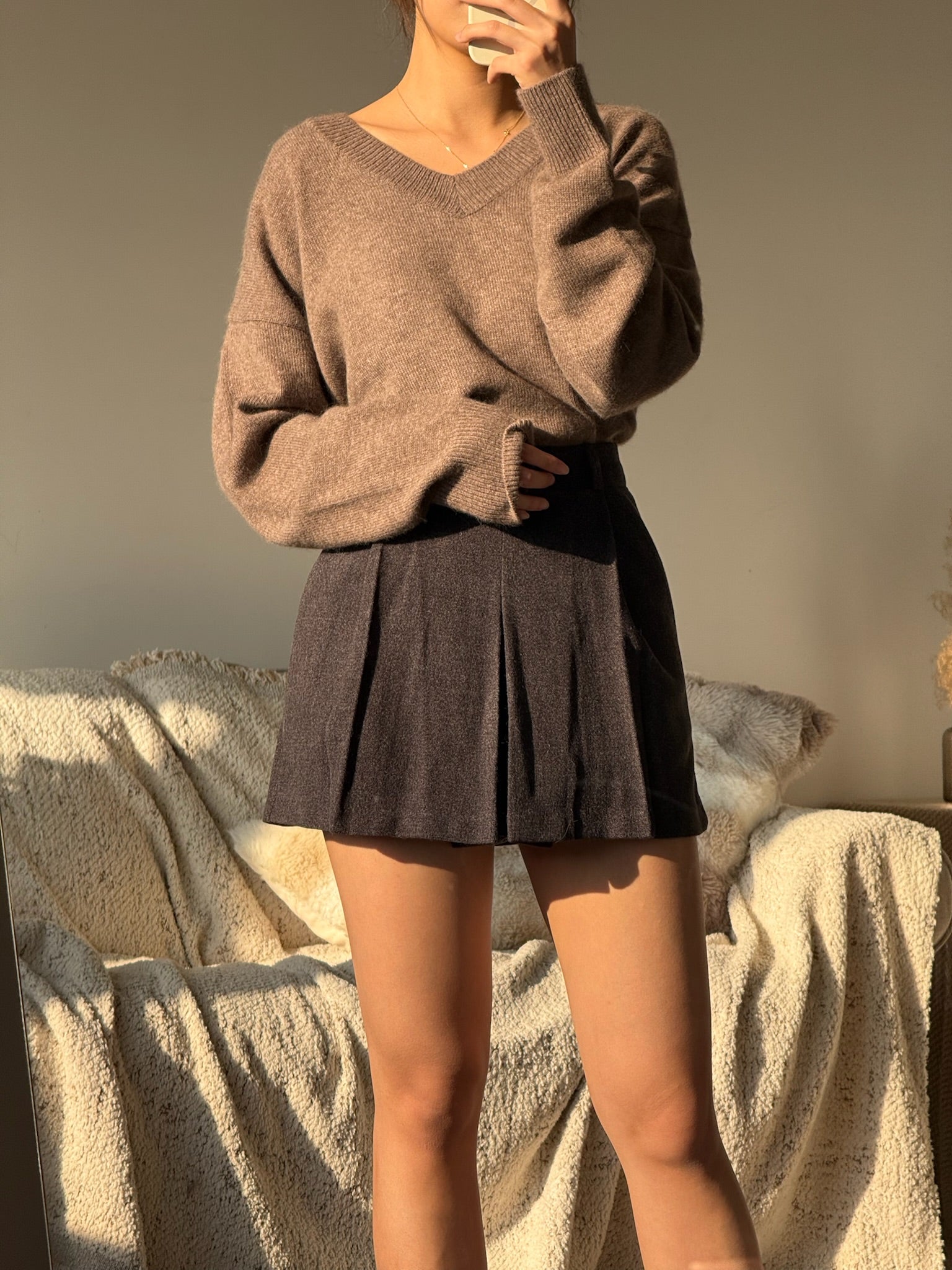 秋冬超高質 Wool Skirt Pants !!