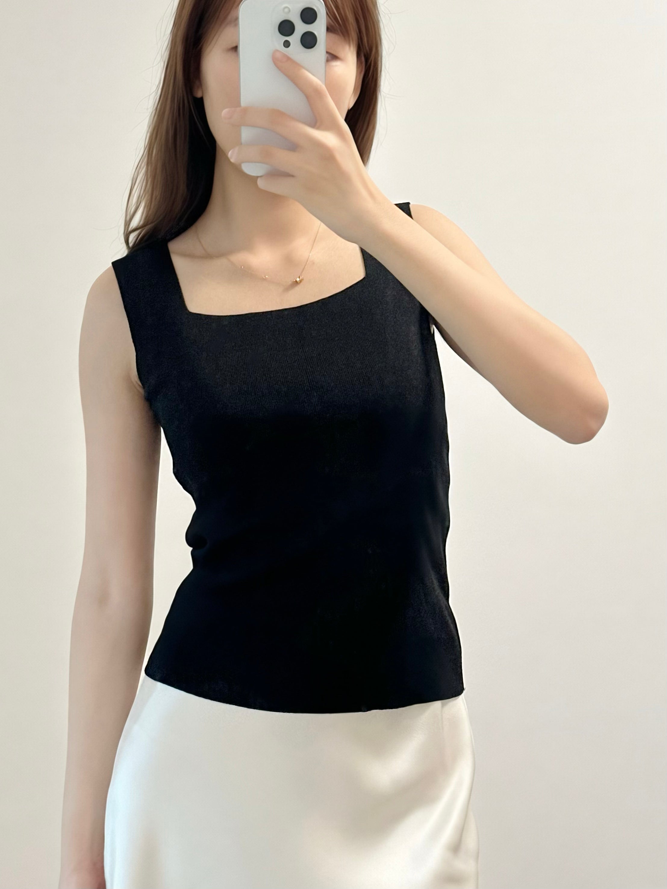 The Two-Way Tank｜前後兩穿針織背心