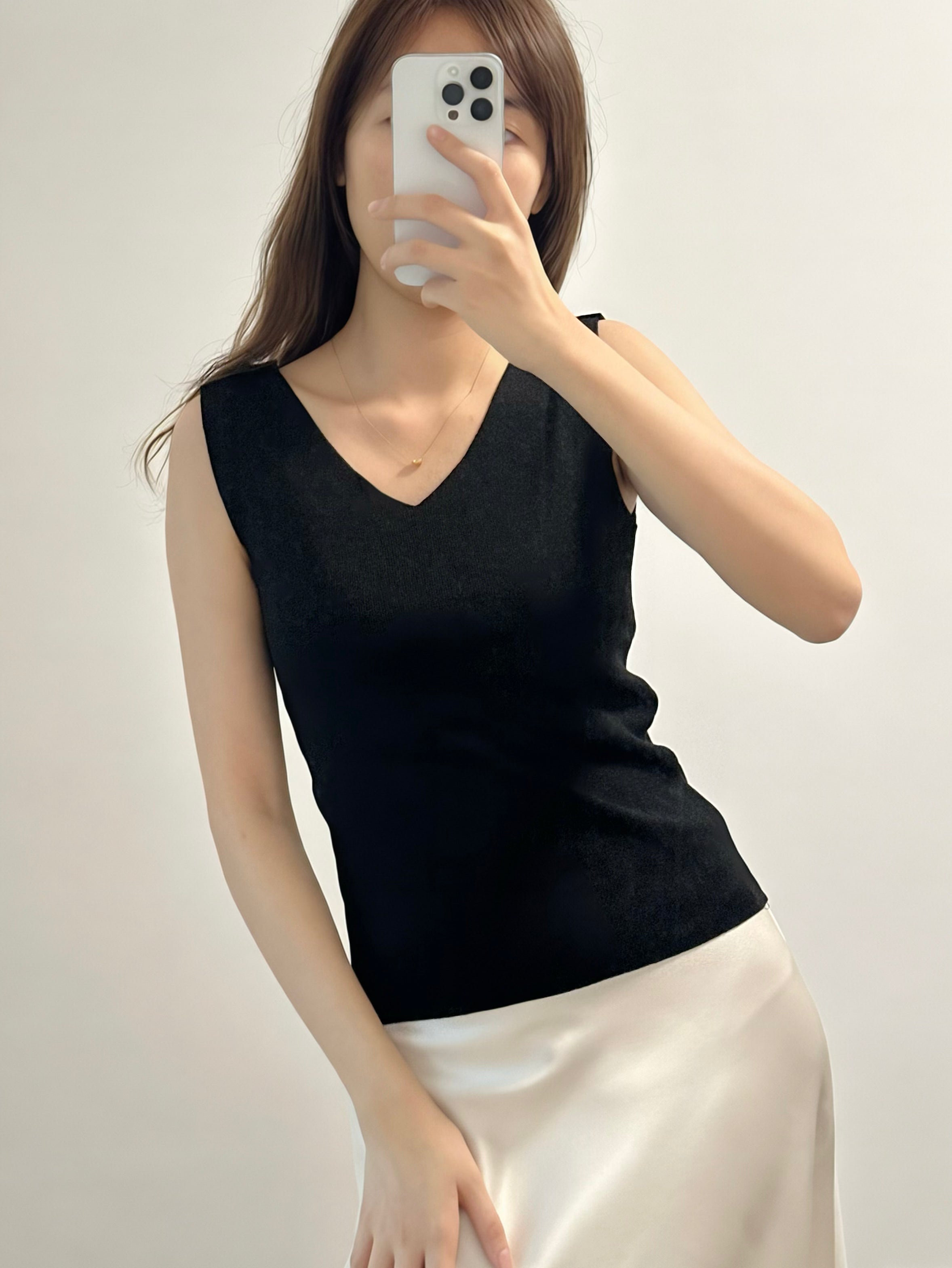 The Two-Way Tank｜前後兩穿針織背心