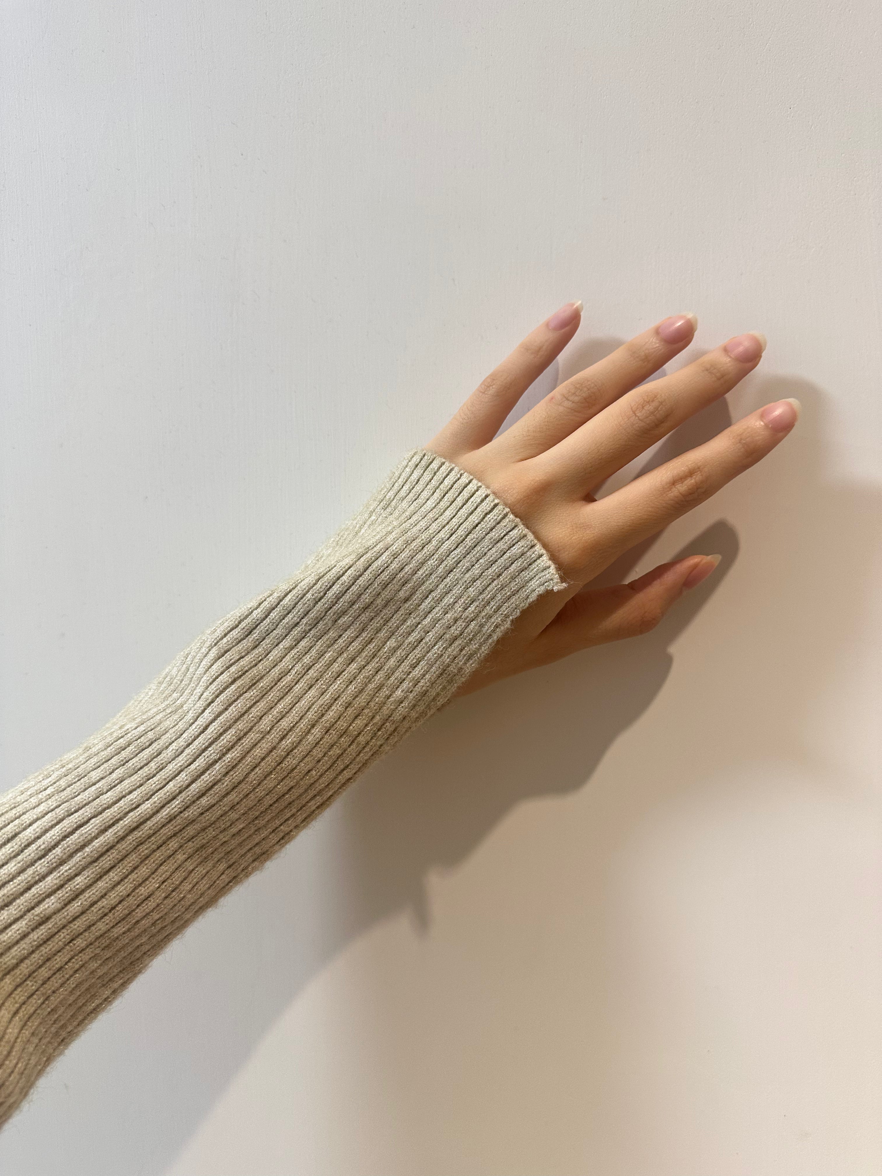 法式小性感 Atelier 80% Wool Square Neck Knit 連身針織裙