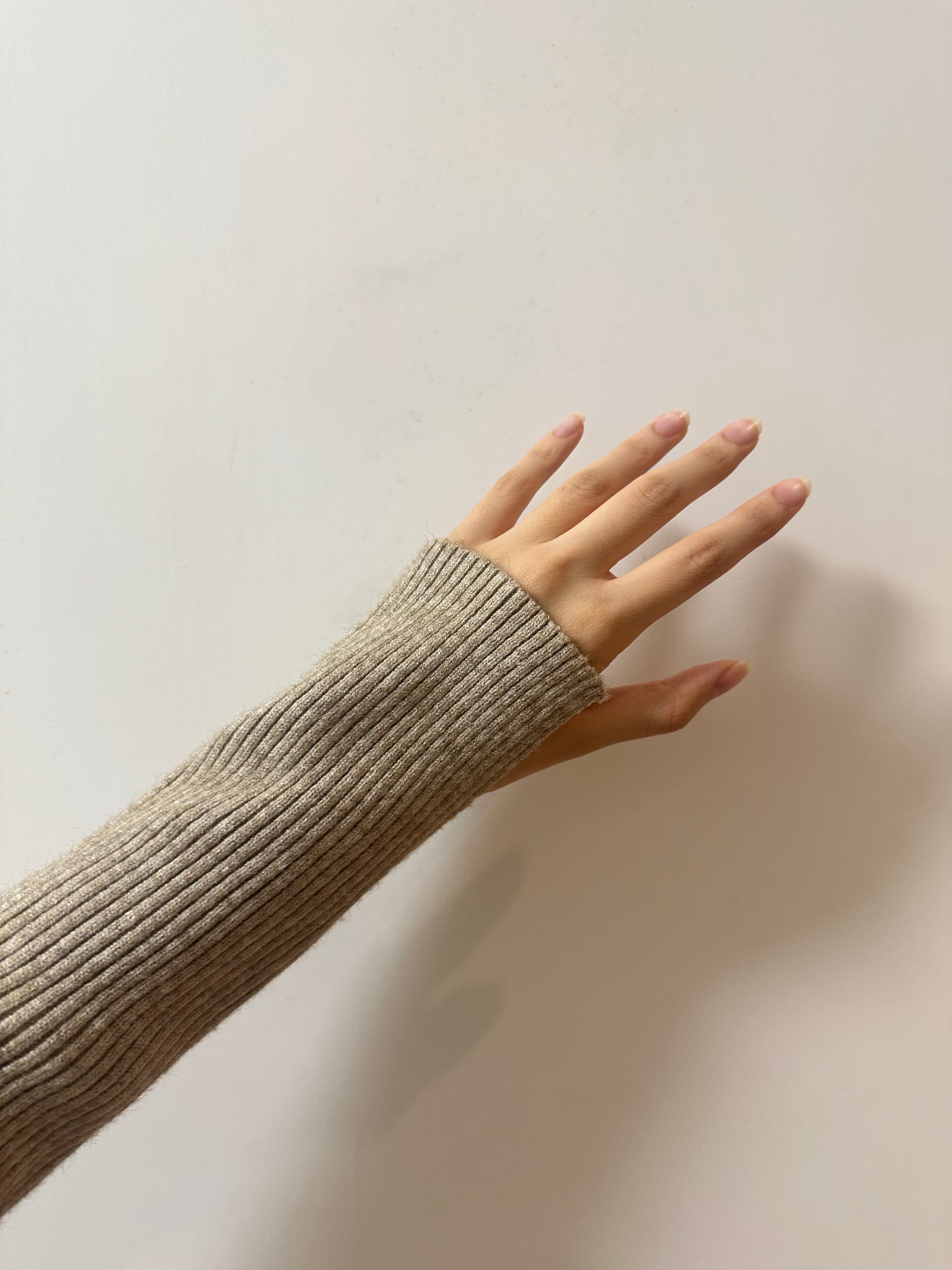 法式小性感 Atelier 80% Wool Square Neck Knit 連身針織裙