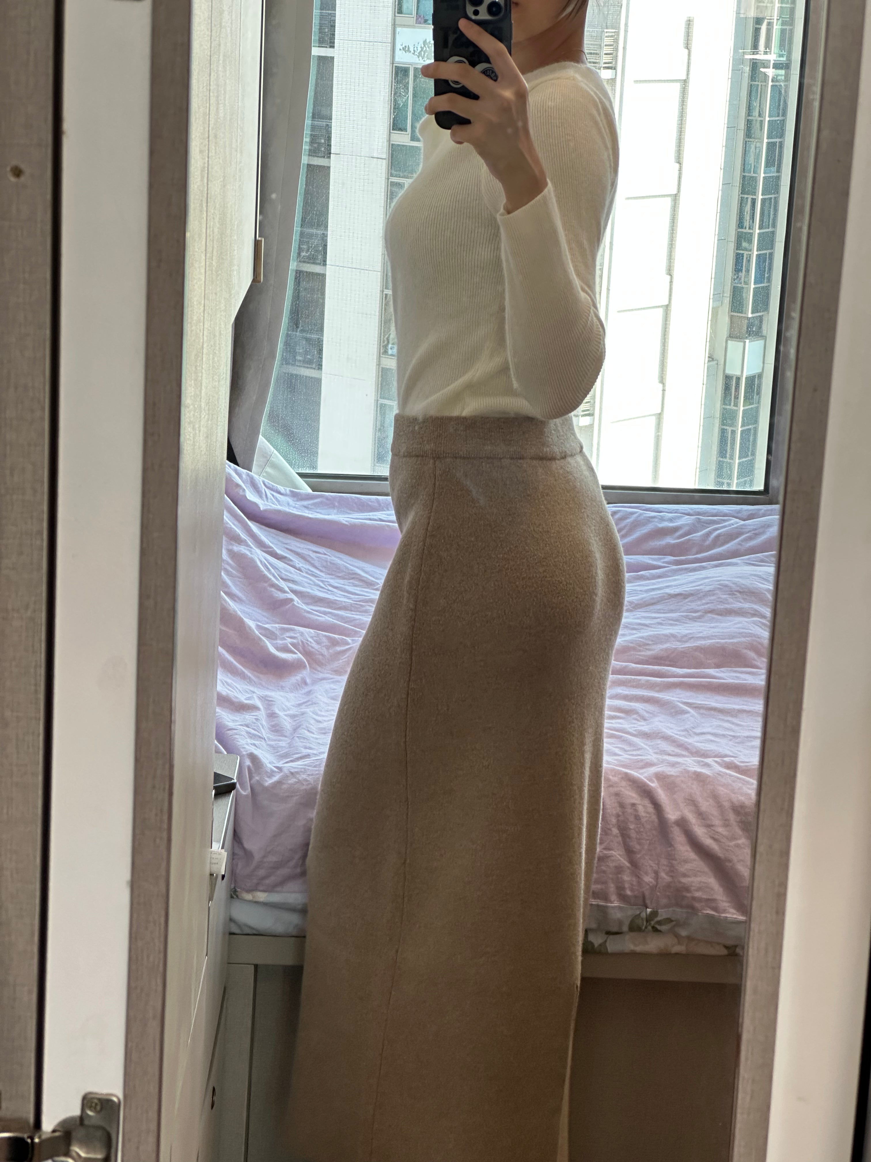 本店皇牌產品 - Premium Cashmere Knit Skirt