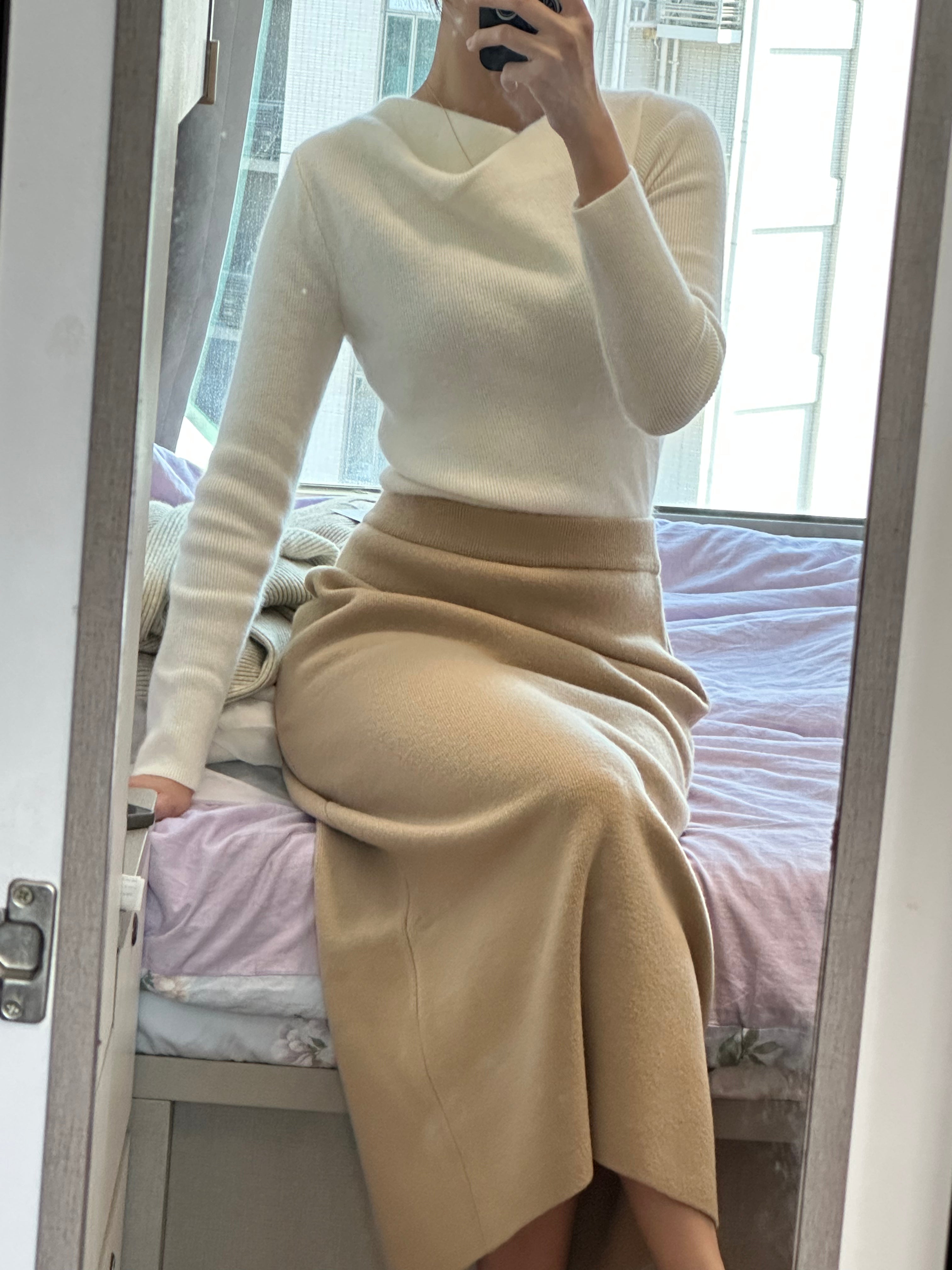本店皇牌產品 - Premium Cashmere Knit Skirt